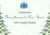 Celebrat Christmat and New Year with Laddu Gopal Dress
