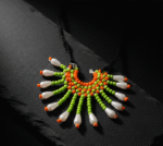orange green mala