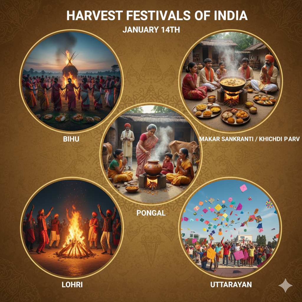 Makar Sankranti: A Colorful Journey Through India’s Traditions